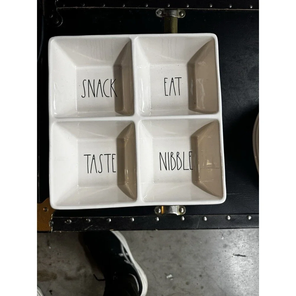4 Part Snack Tray Farmhouse by Magenta